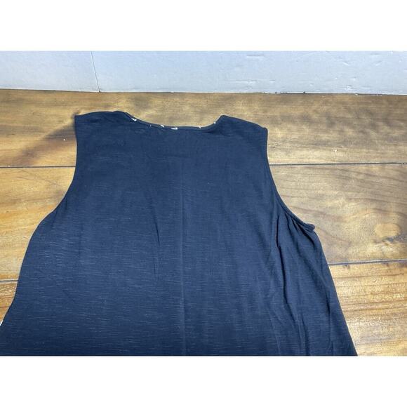 Dolan Left Coast Collection Black Sleeveless Pleated Blouse Size XS - Picture 10 of 10